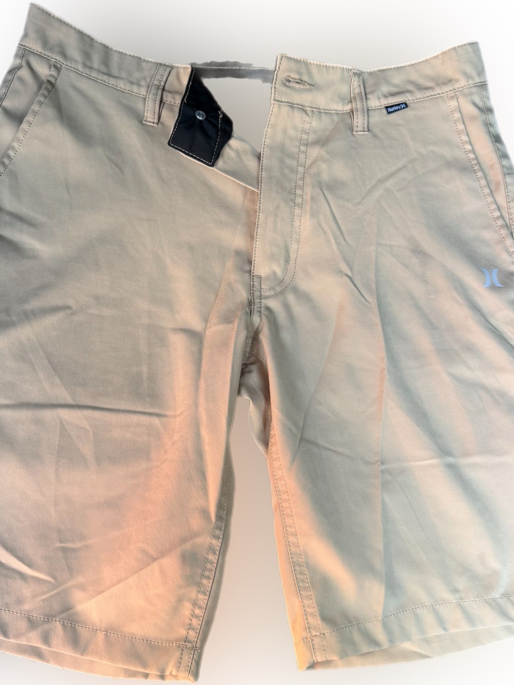 Hurley Men's Tan Chino Shorts - Neutral Tan